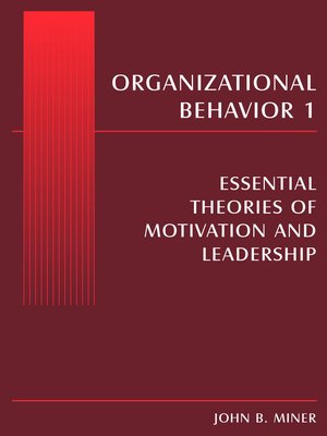 cover image of Organizational Behavior, Volume 1